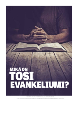 Mikä on tosi evankeliumi?