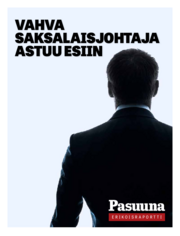 Vahva saksalaisjohtaja astuu esiin